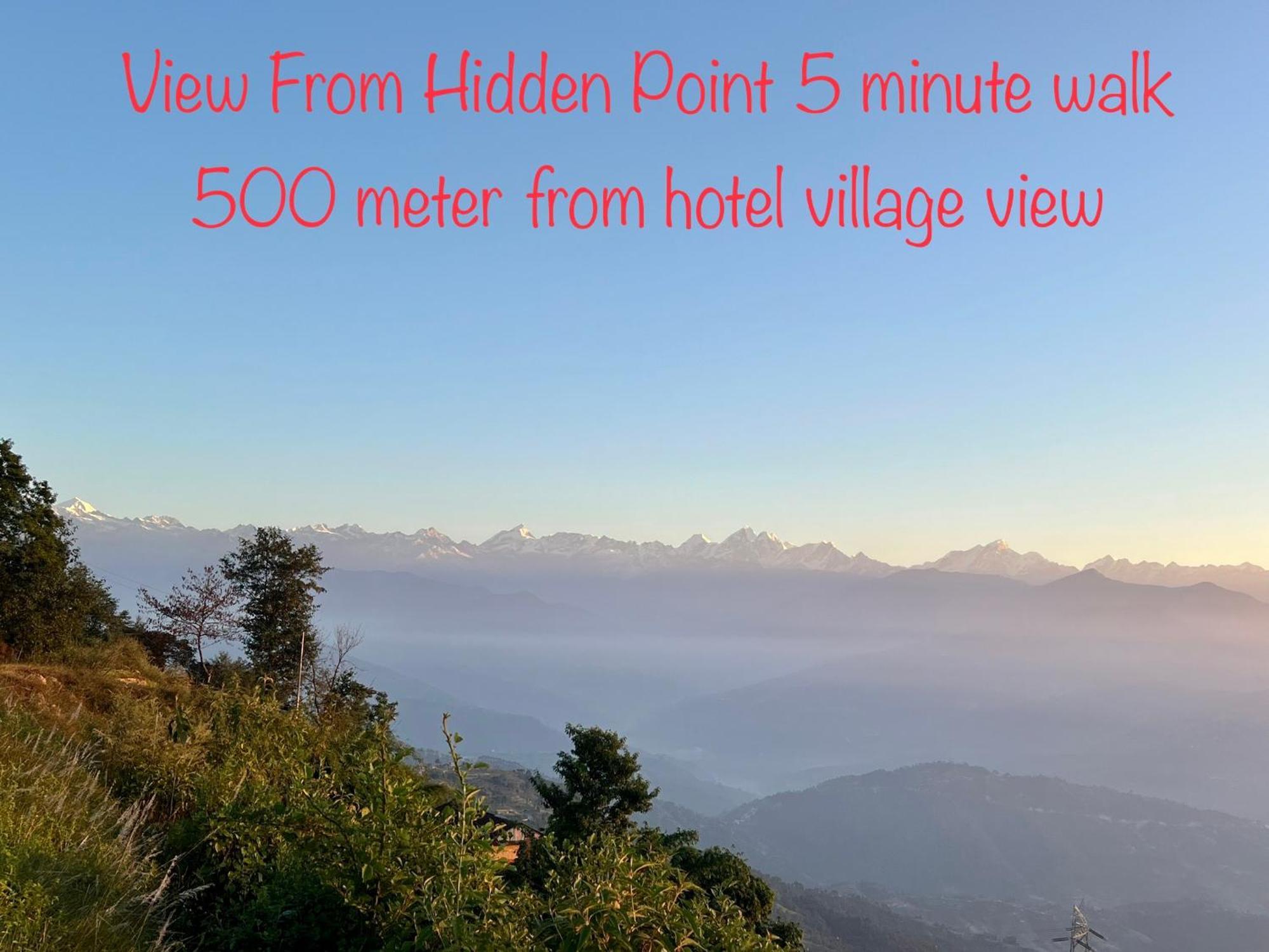 Hotel Village View Nagarkot Exterior foto